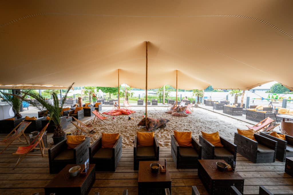 Horeca stretchtent