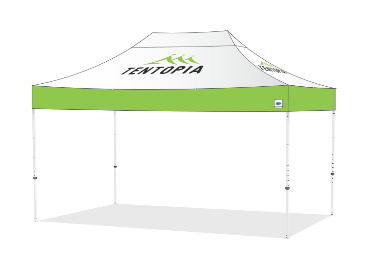 Tent met logo